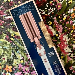 CONAIR Double Ceramic Triple Barrel Hair Waver